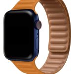 Apple Watch Uyumlu Baklalı Deri Loop Kordon