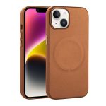 Apple iPhone 14 Pro Kılıf PU Deri Magsafe Wireless Şarj Özellikli