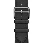 Apple Watch Uyumlu Deri Loop Kordon Siyah